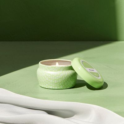 Volcano Iced Matcha Printed Mini Tin Candle, 3 oz