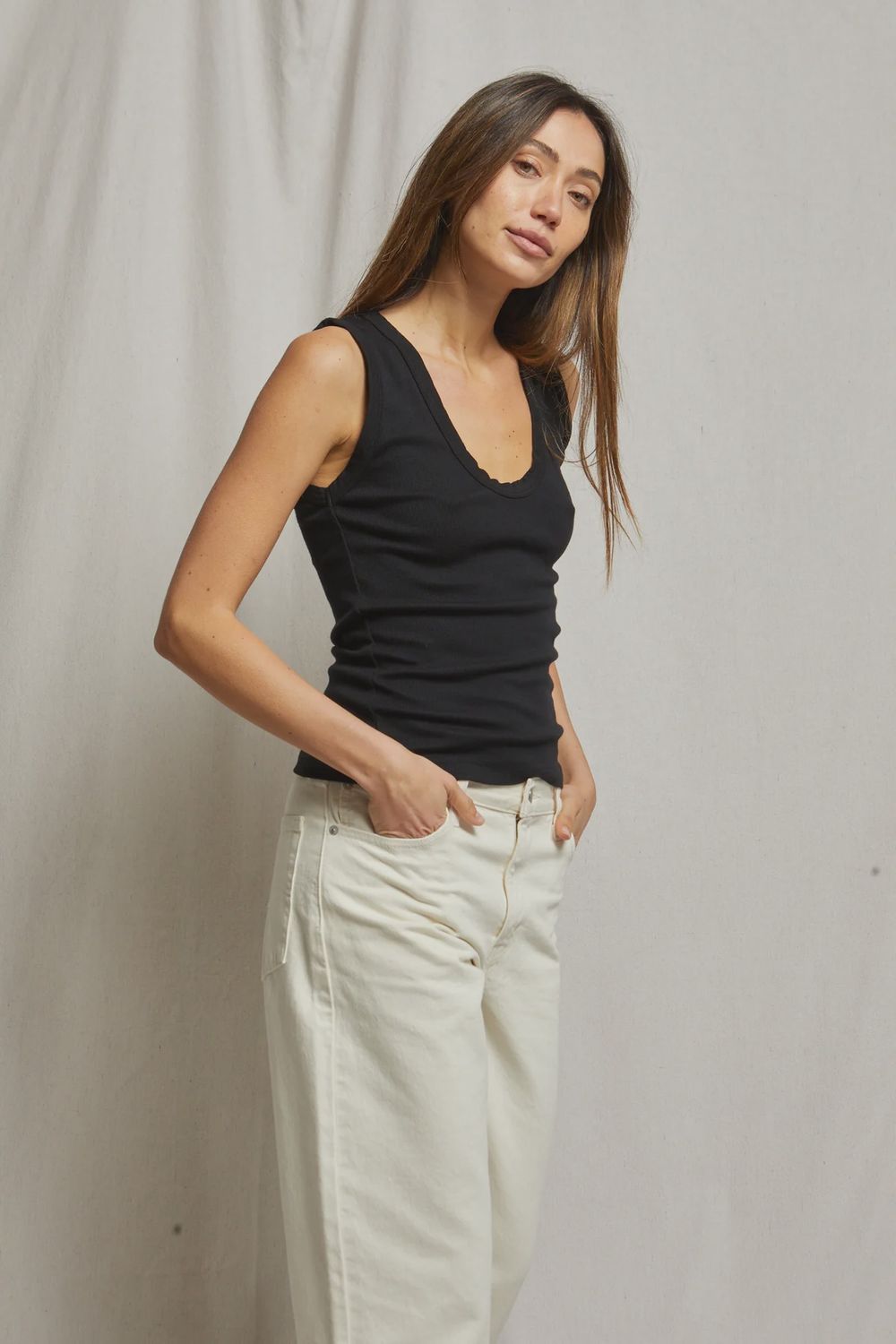 Jordan Tank, Color: True Black, Size: Xs