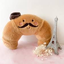 Monsieur Croissant Plush Toy