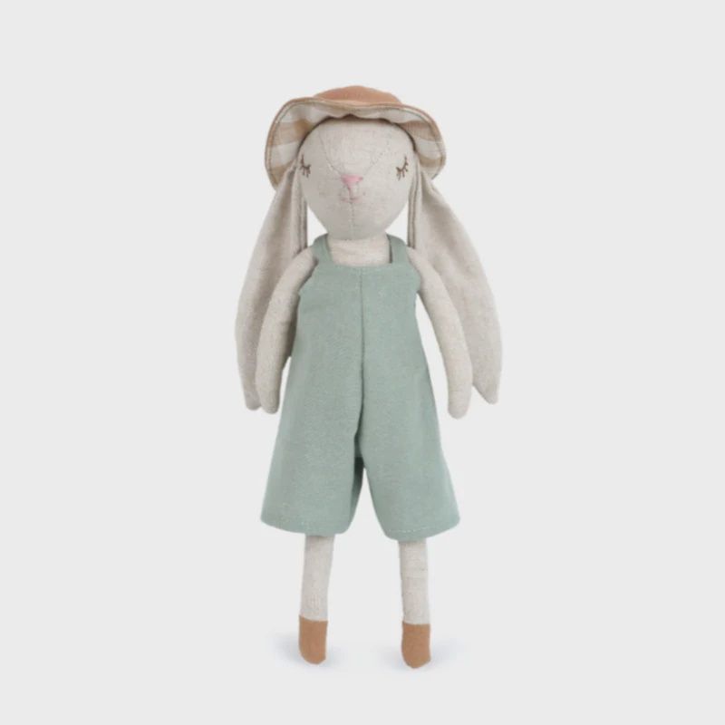 Mr. Hopper Bunny Linen Doll