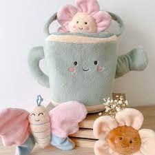 Spring Plush Watering Can Activity Set