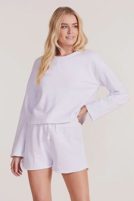 Crewneck Wide Sleeve Boxy Sweatshirt