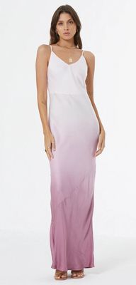 Tori Bias Maxi Slip Dress