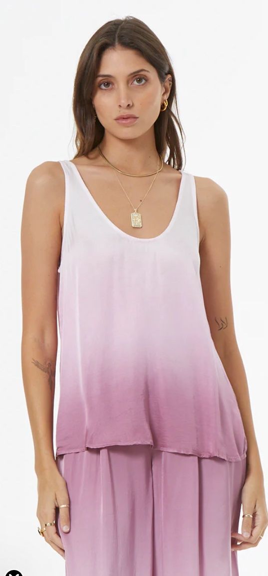 Nari Tank, Color: Pink ombré, Size: Xs