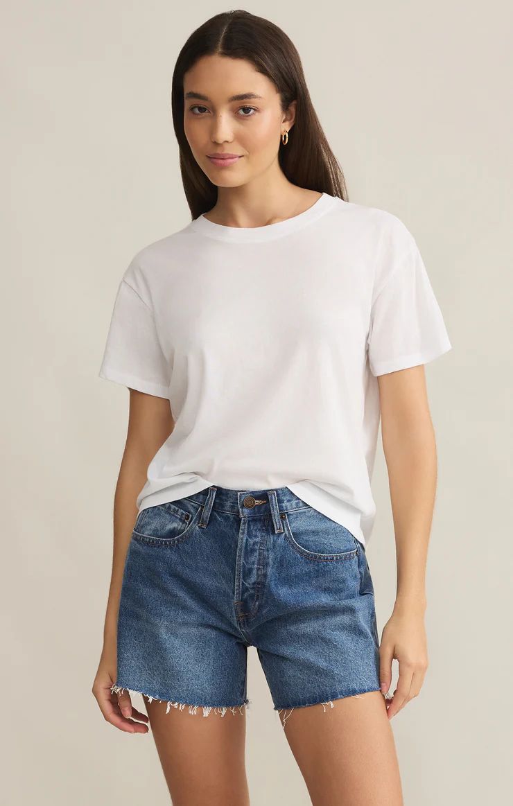 Go To Tee, Color: White, Size: S