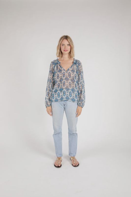 Roshni Long Sleeve Blouse