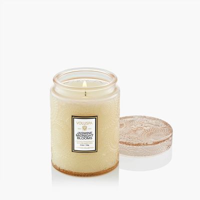 Jasmine Midnight Blooms 5.5 oz Small Jar Candle