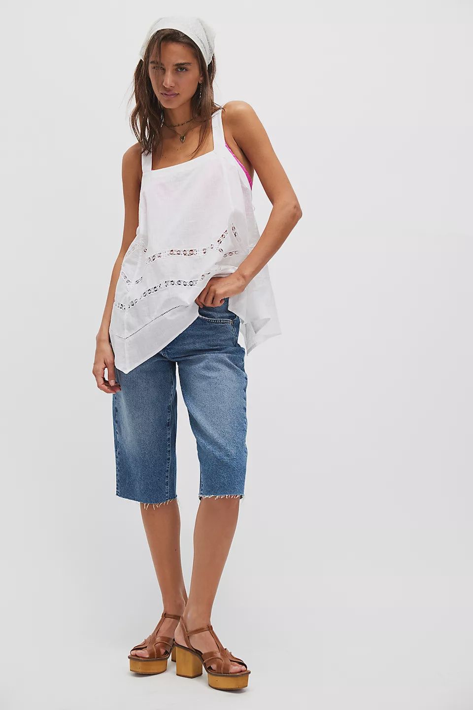 Charlotte Tunic, Color: Clean Ivory, Size: XS