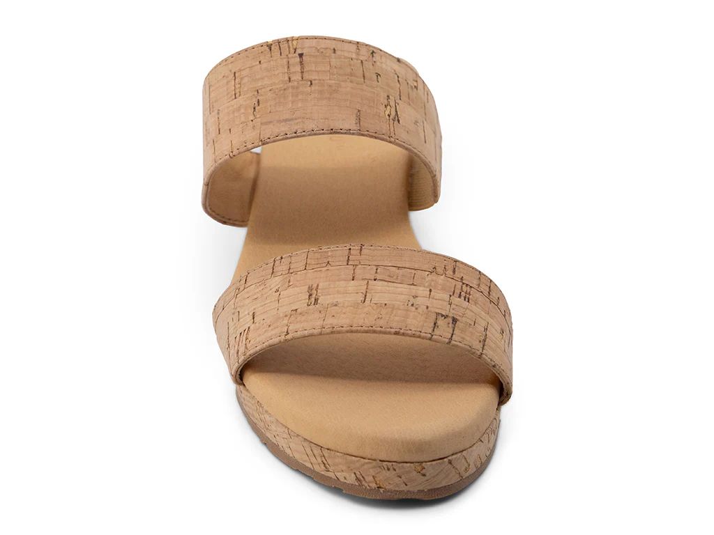 Farra Cork Heel, Color: Cork, Size: 6