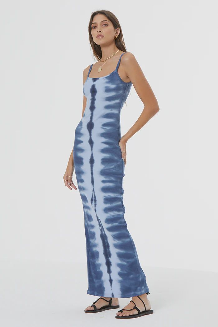 Tonya Maxi Dress, Size: XS, Color: Aviator Blue