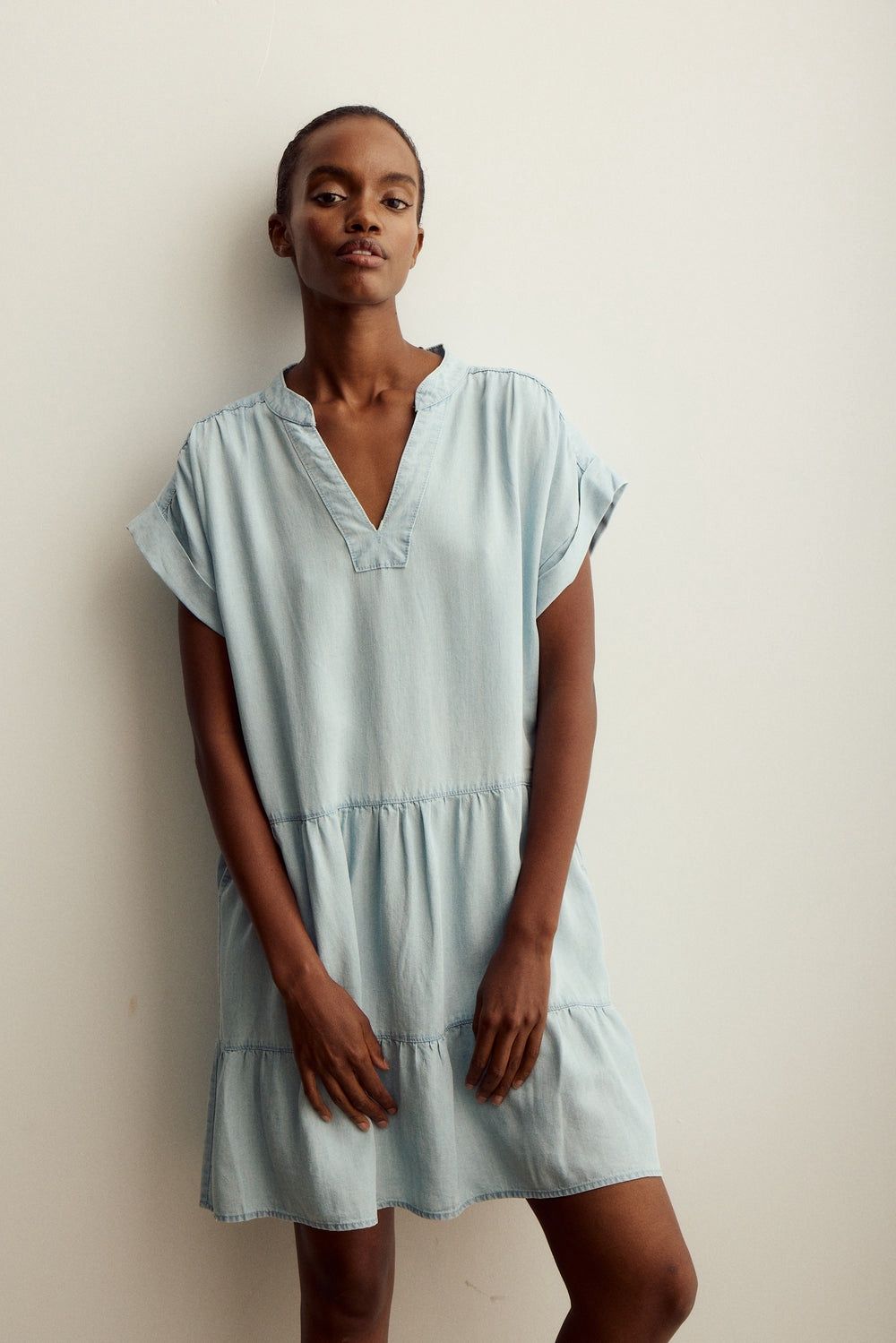 Juliet Dress, Color: Bleached Blue, Size: XS