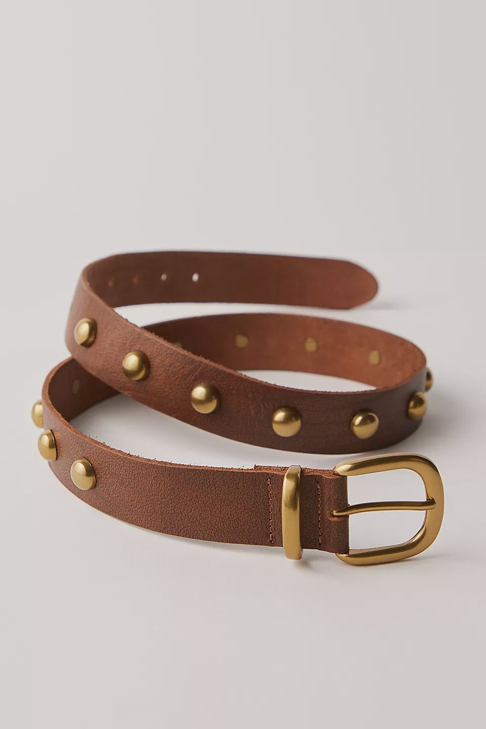 Rhodes Stud Belt, Size: Xs/s, Color: Cognac