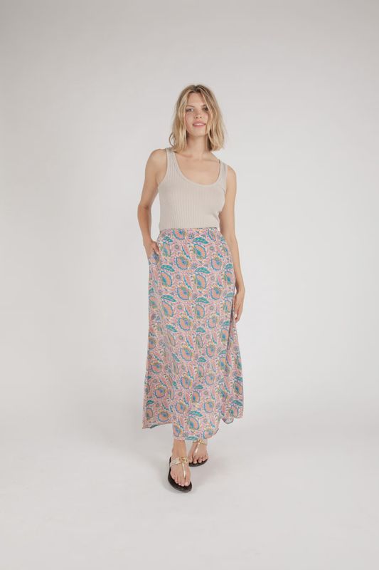 Ujala Straight Maxi Skirt
