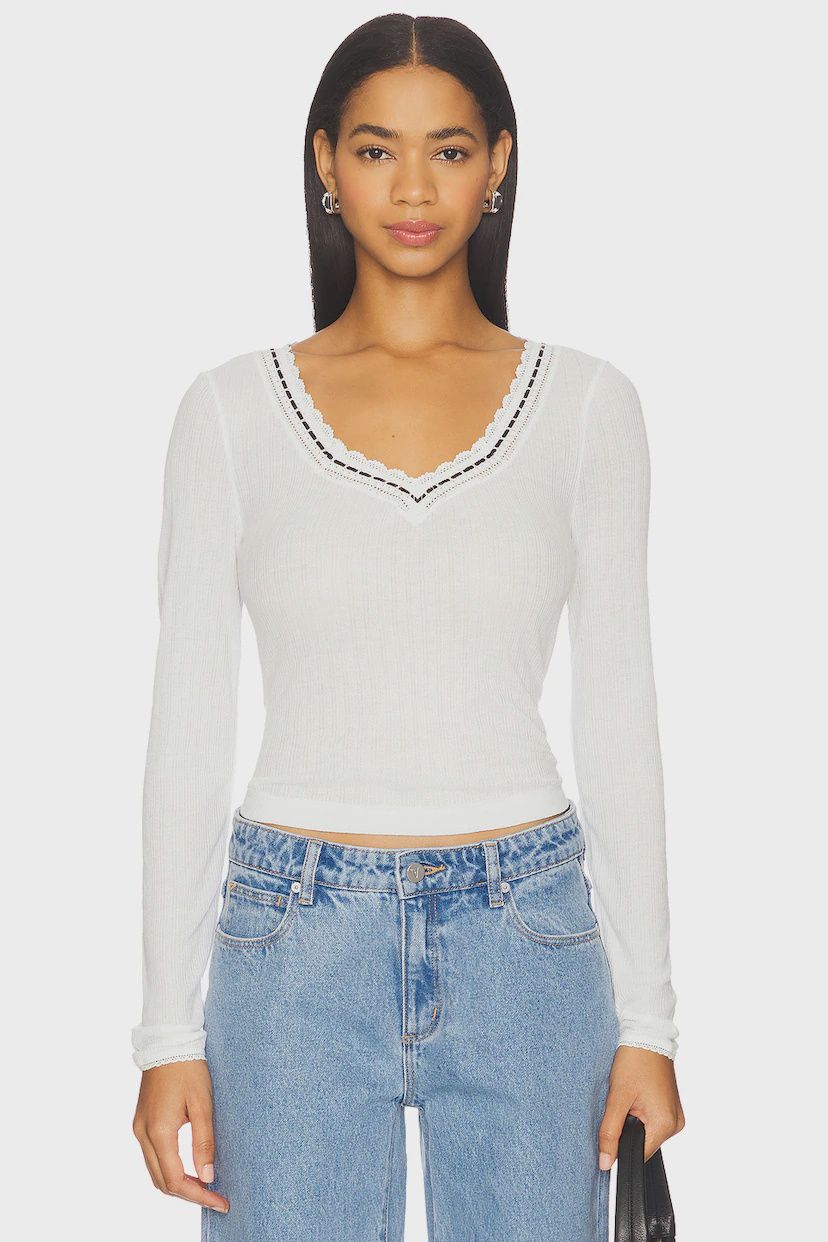 Only You Long Sleeve, Color: Ivory, Size: Xs