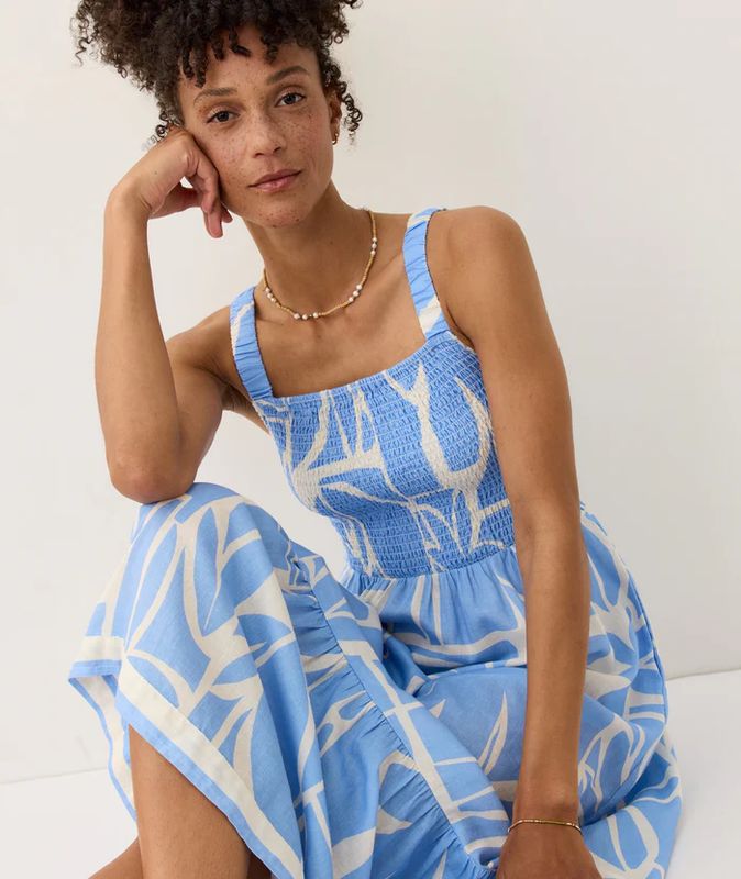 Selene Maxi Dress - Azul