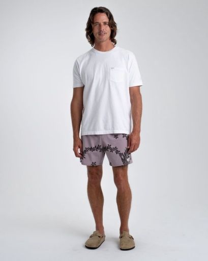 Printed Day Boardshort, Size: M, Colour: ZINC
