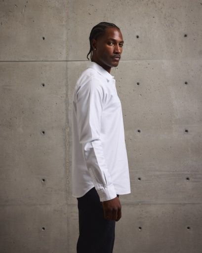 Everyday Oxford - Long Sleeve, Size: M, Colour: White