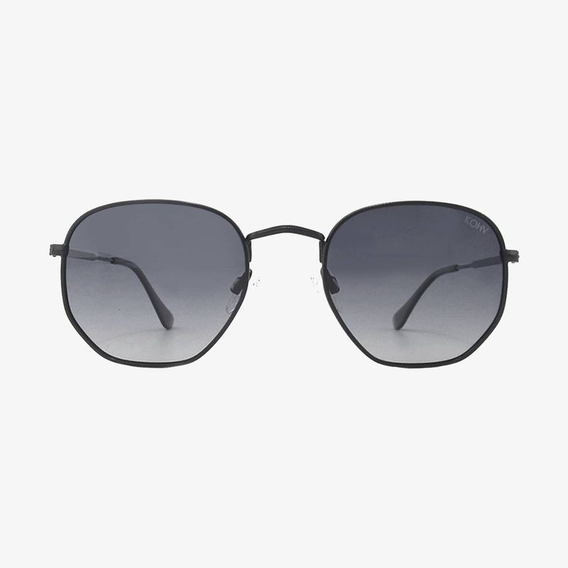 Billie Midnight Polarized Geometric Metal Fashion Sunglasses