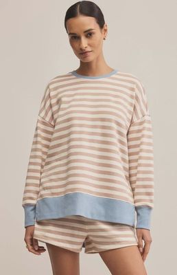 Layer Up Stripe Sweatshirt