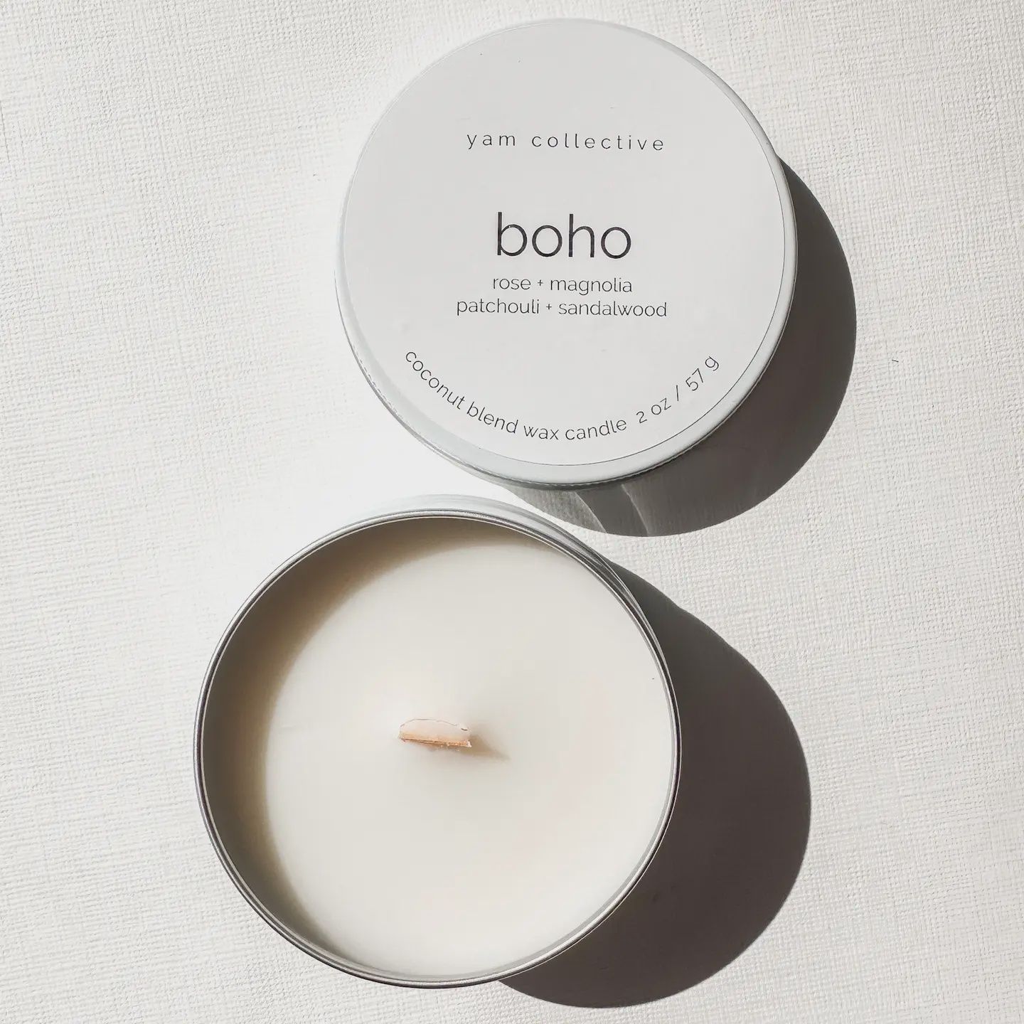 Boho - 2 oz Travel Tin Candle