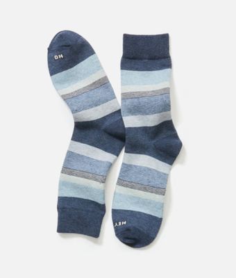 Crew Sock - Blue Stripe