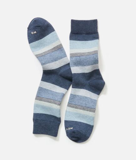 Crew Sock - Blue Stripe