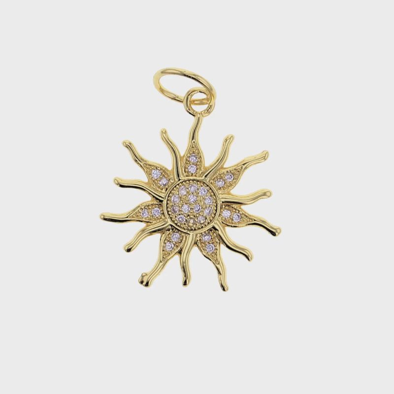 Cz Sun Charm