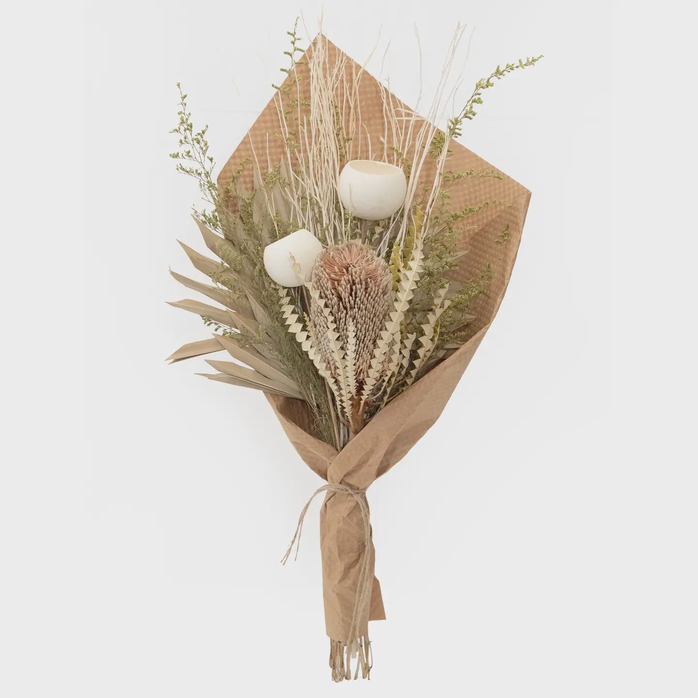 Banksia &amp; Palm Bouquet