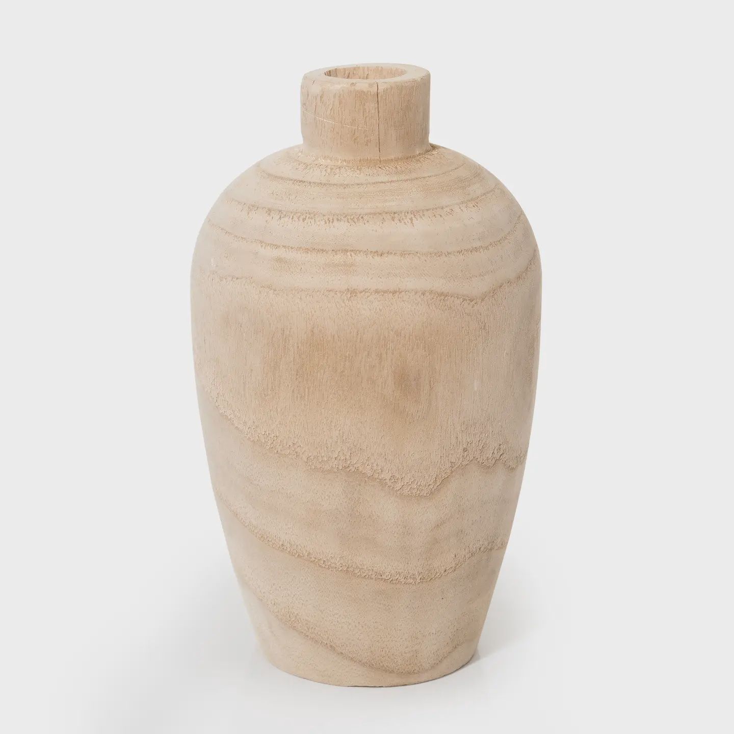 Paulownia Wood Large Vase