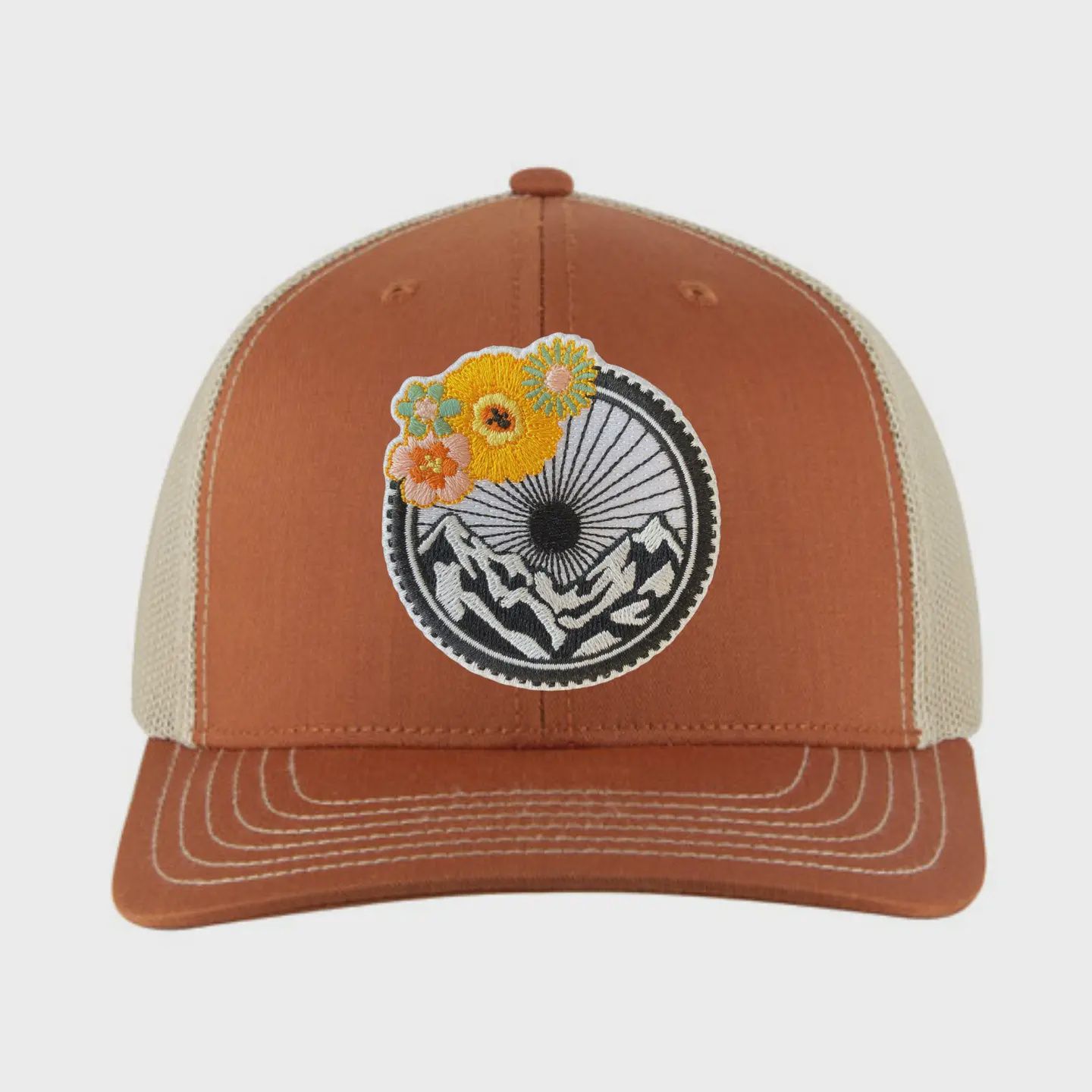 Trucker Hat  Mountain Bike - Orange
