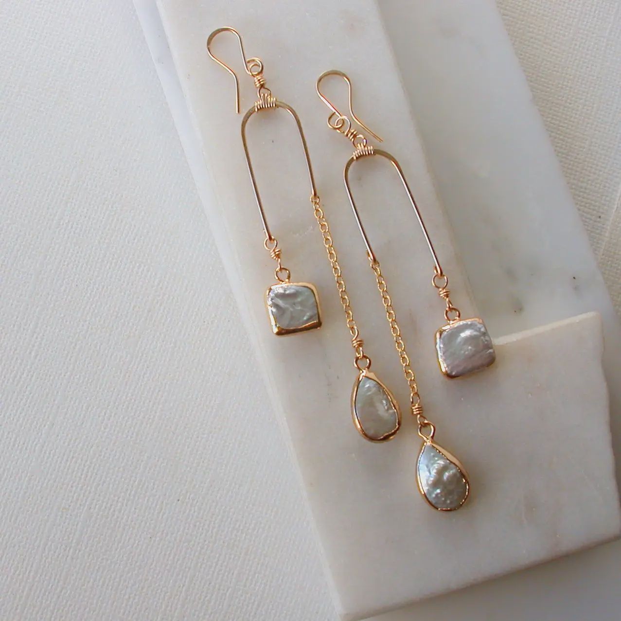 Pearl Balancing Act Earring