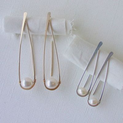 Pearl Water Drop Earring