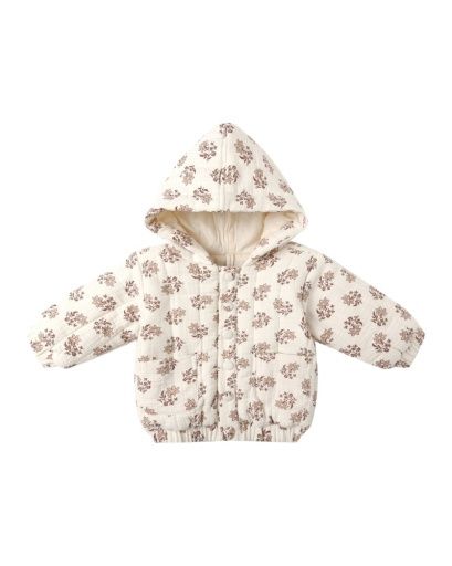 Hooded Woven Jacket - Daylily, Size: 6-12M