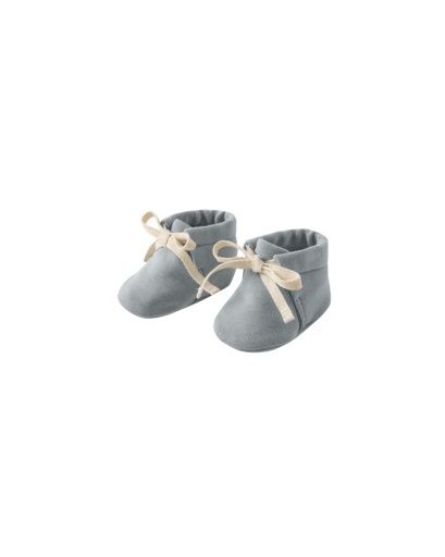Baby Booties - Steel Blue