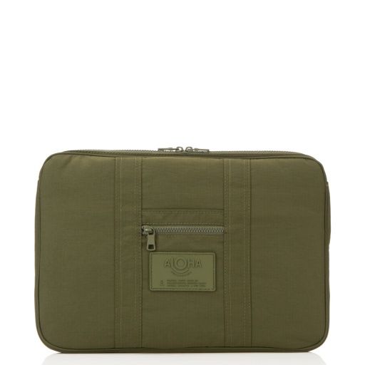 Monochome Laptop Case, Colour: Olive