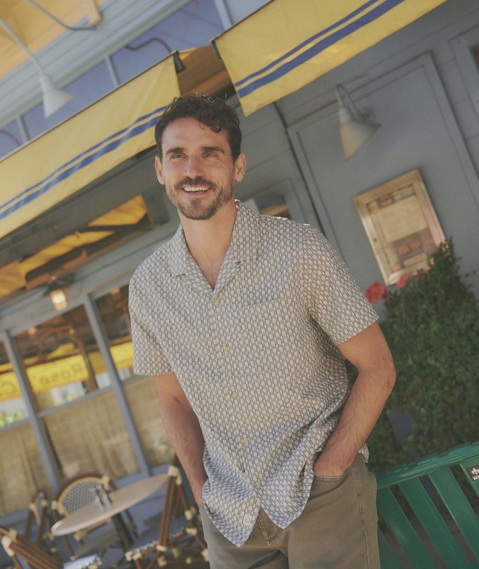 Landon Checkered Resort Shirt