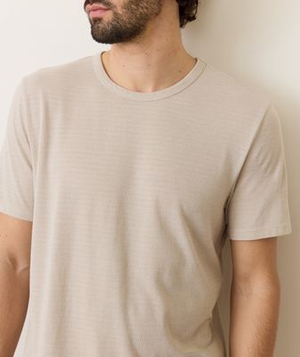 Signature Jacquard Crew Tee