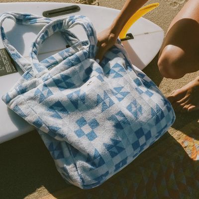 The Dream Terry Tote Bag - Lagoon