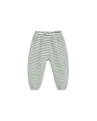 RELAXED SWEATPANT || EVERGREEN STRIPE