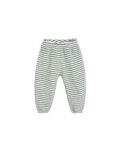RELAXED SWEATPANT || EVERGREEN STRIPE