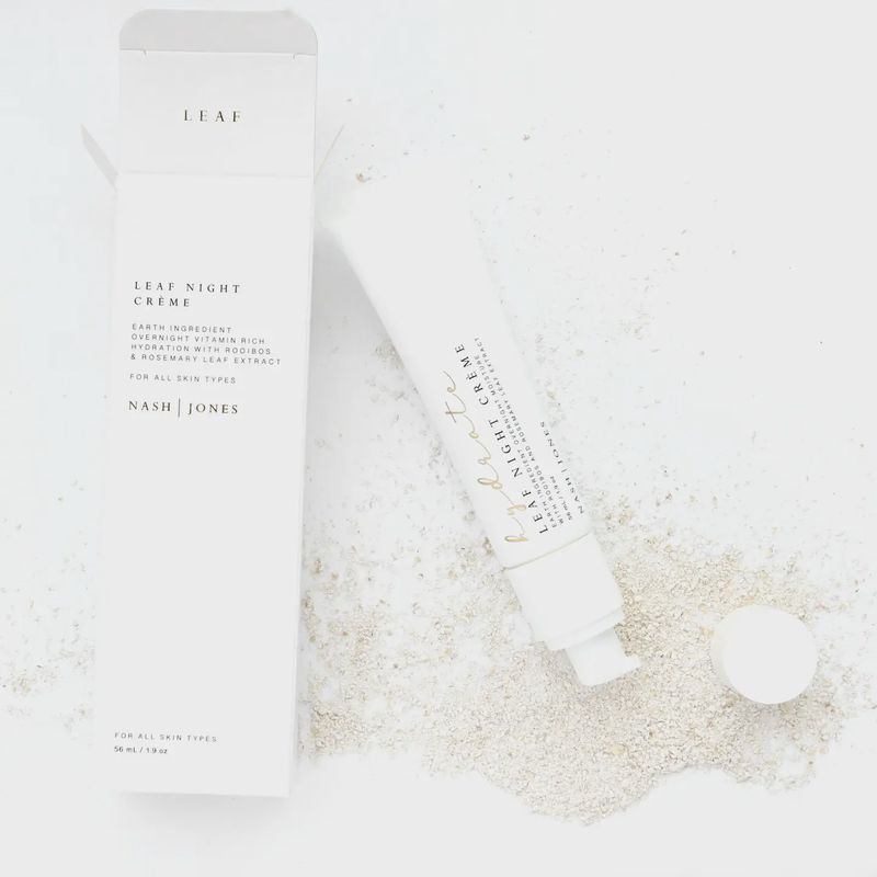 Leaf Night Crème: Clean Ingredient Face Lotion