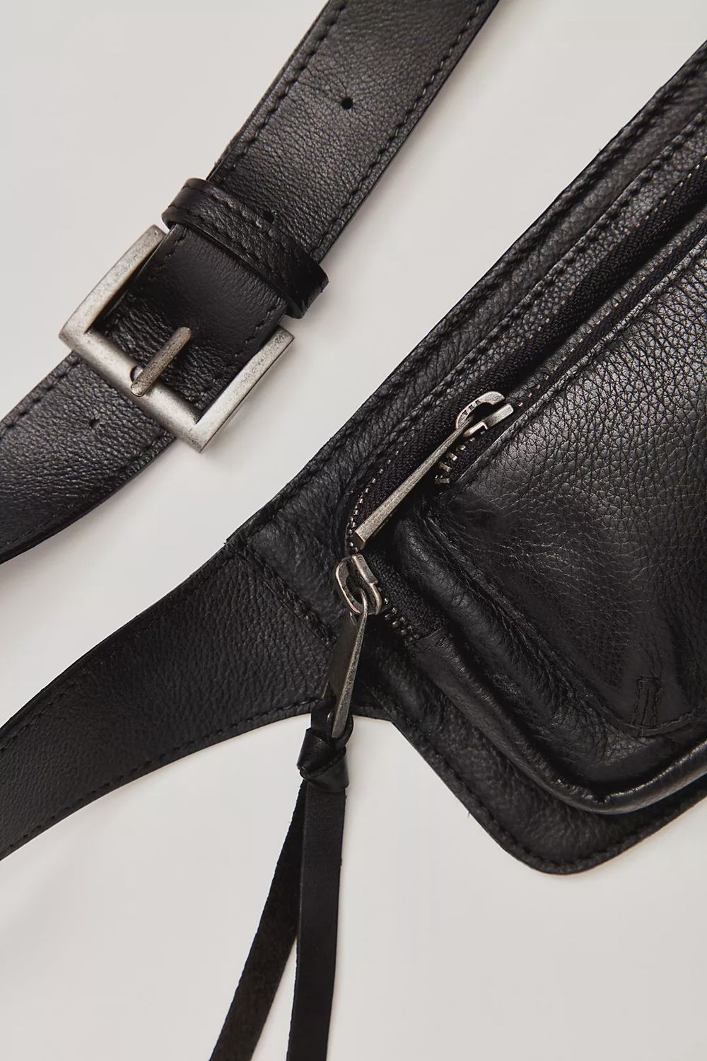 Avalon Leather Sling, Color: Black