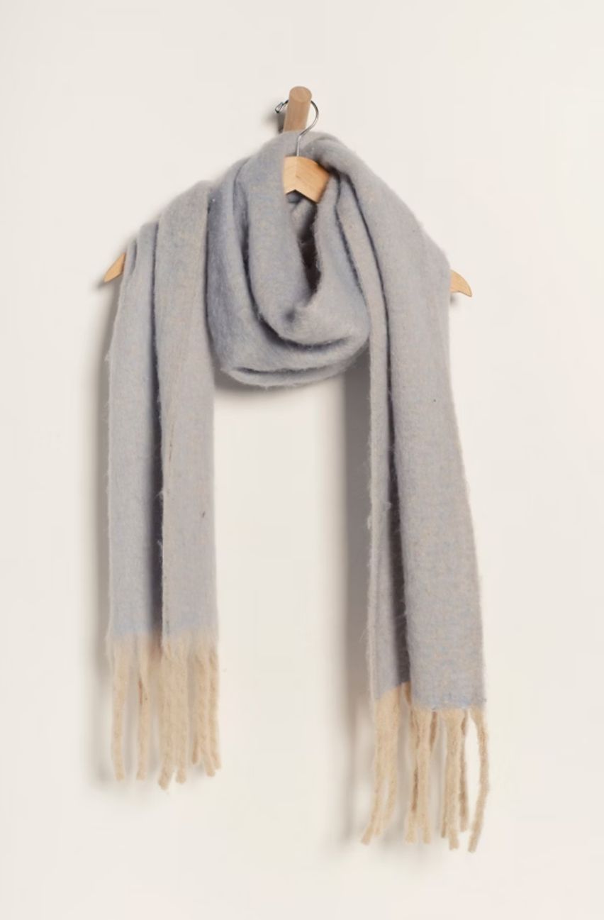 Winter Chill Blanket Scarf, Color: Blue
