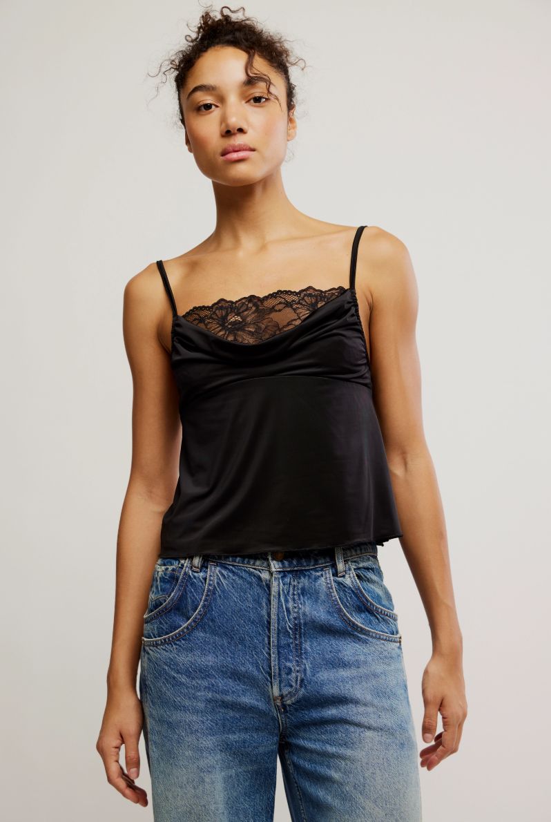 Sophie Cami, Color: Black, Size: XS