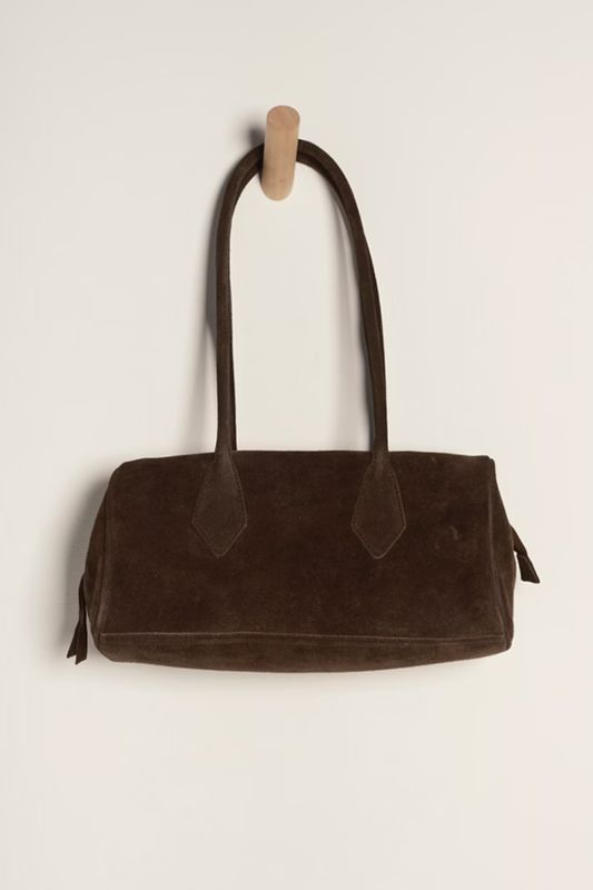 Sierra Suede Shoulder Bag