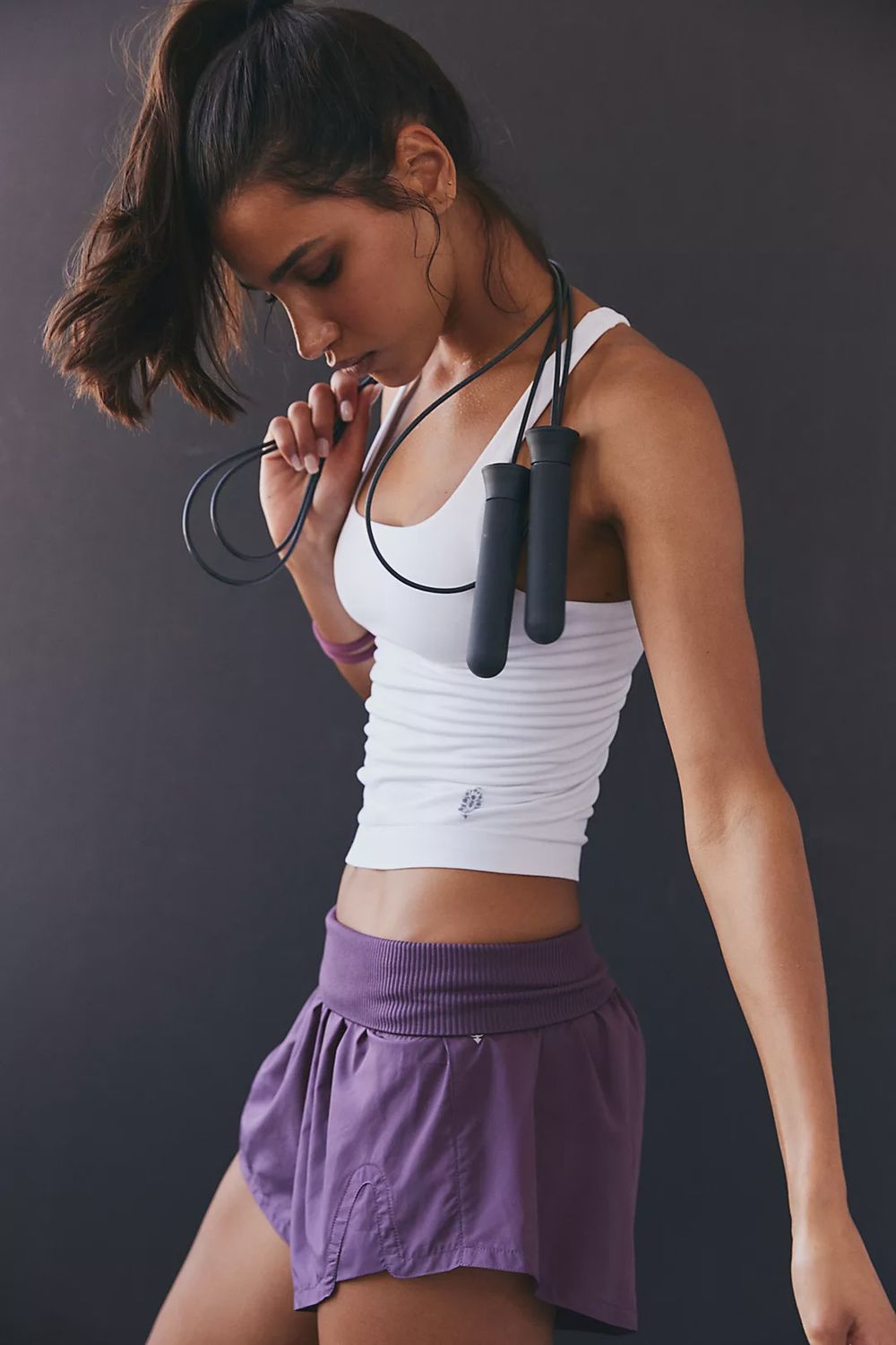 Go To Smooth Square Neck Cami, Color: White, Size: XS/S