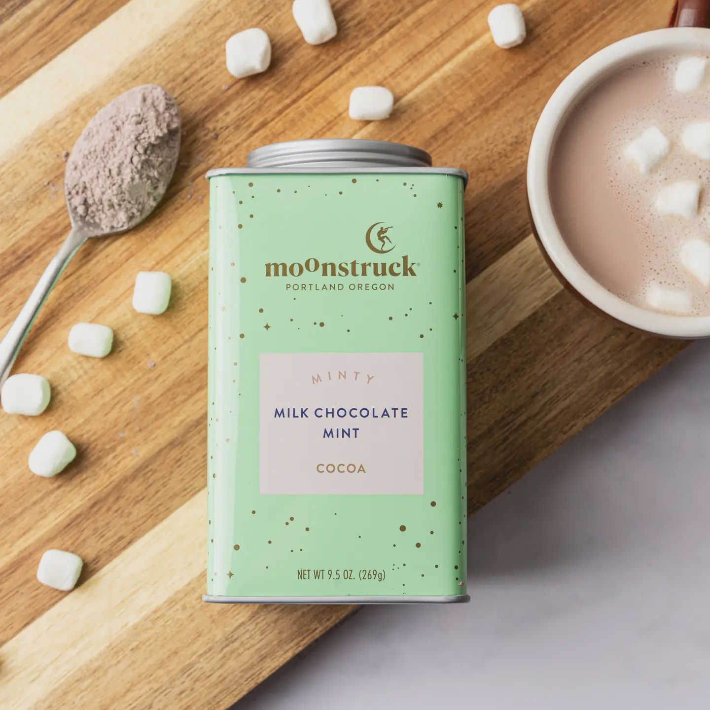 Minty: Mint Milk Chocolate Hot Cocoa Tin