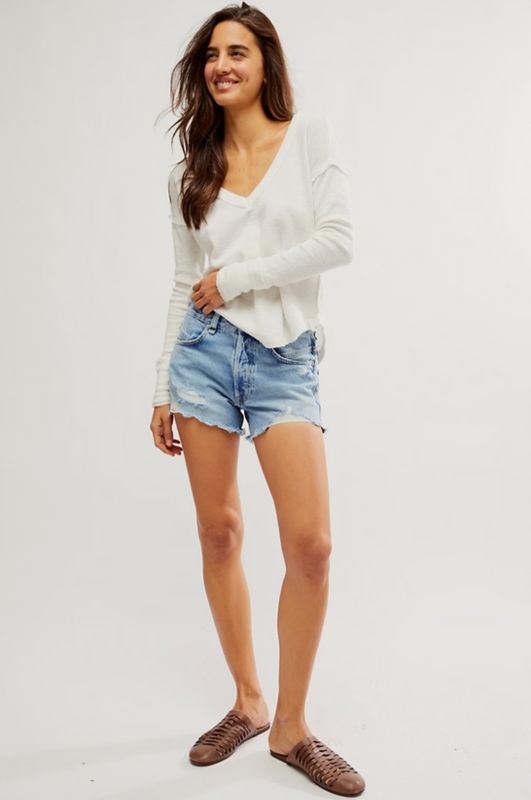 We The Free Now Or Never Denim Shorts