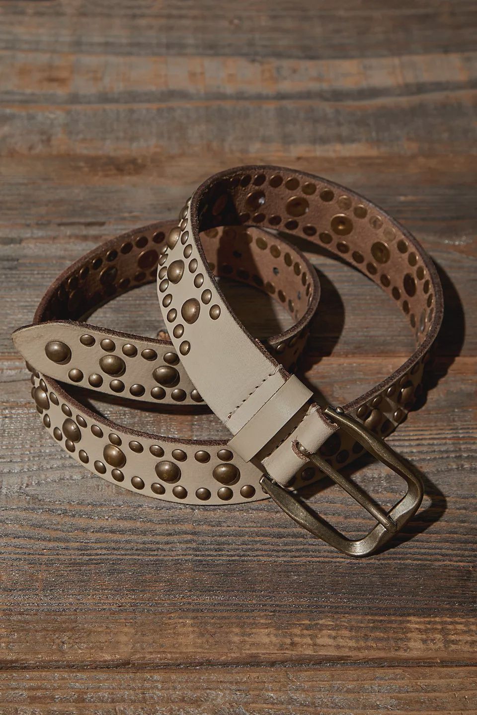 We The Free Sola Stud Belt, Color: Stone Cold, Size: XS/S