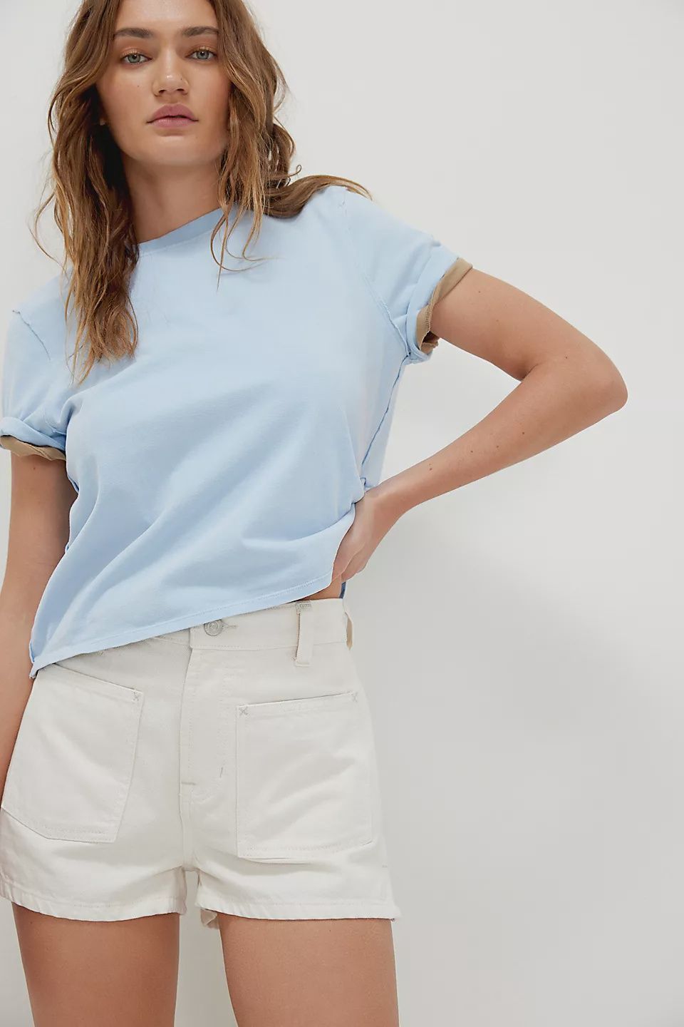 We The Free Bettie Sailor Short, Color: New Perspective, Size: 25